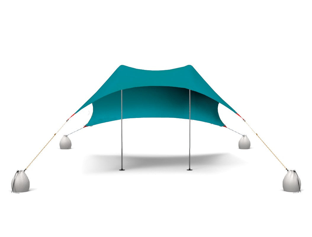 Τέντα Παραλίας Με Προστασία Uv Salty Tribe Aeolians Beach Elastic Tent 200x200 cm Teal | www.lightgear.gr