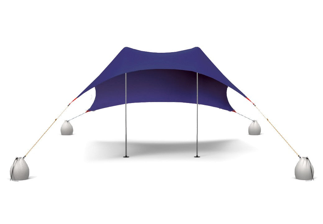 Τέντα Παραλίας Με Προστασία Uv Salty Tribe Aeolians Beach Elastic Tent 200x200 cm Indigo | www.lightgear.gr