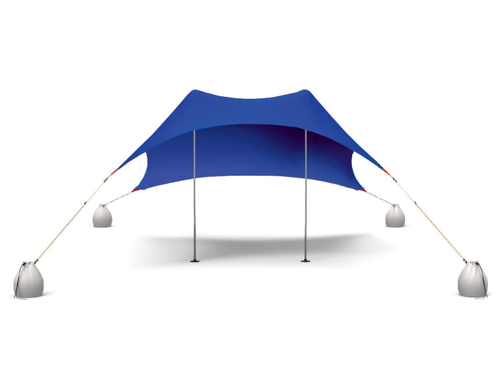 Τέντα Παραλίας Με Προστασία Uv Salty Tribe Aeolians Beach Elastic Tent 200x200 cm Royal Blue | www.lightgear.gr