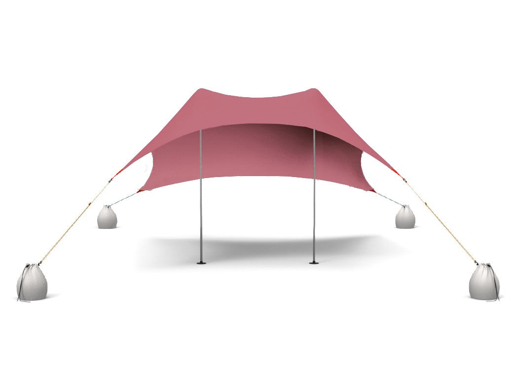 Τέντα Παραλίας Με Προστασία Uv Salty Tribe Aeolians Beach Elastic Tent 200x200 cm Old Rose | www.lightgear.gr