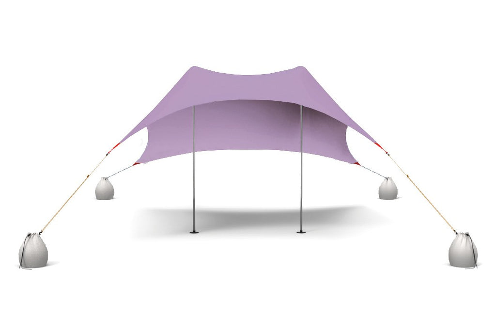 Τέντα Παραλίας Με Προστασία Uv Salty Tribe Aeolians Beach Elastic Tent 200x200 cm Lilac | www.lightgear.gr