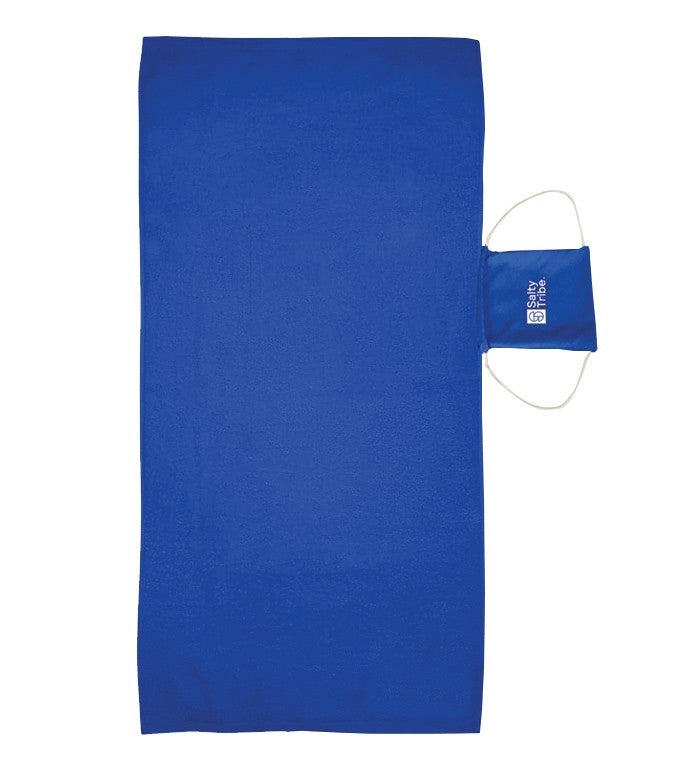 Πετσέτα Θαλάσσης Και Τσάντα Salty Tribe Bajau Beach Towel & Swim Bag Blue Gent | www.lightgear.gr