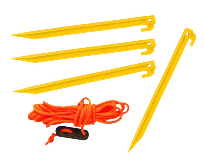 Σετ Σχοινάκια Πασαλάκια Πλαστικά 24cm New Camp | www.lightgear.gr