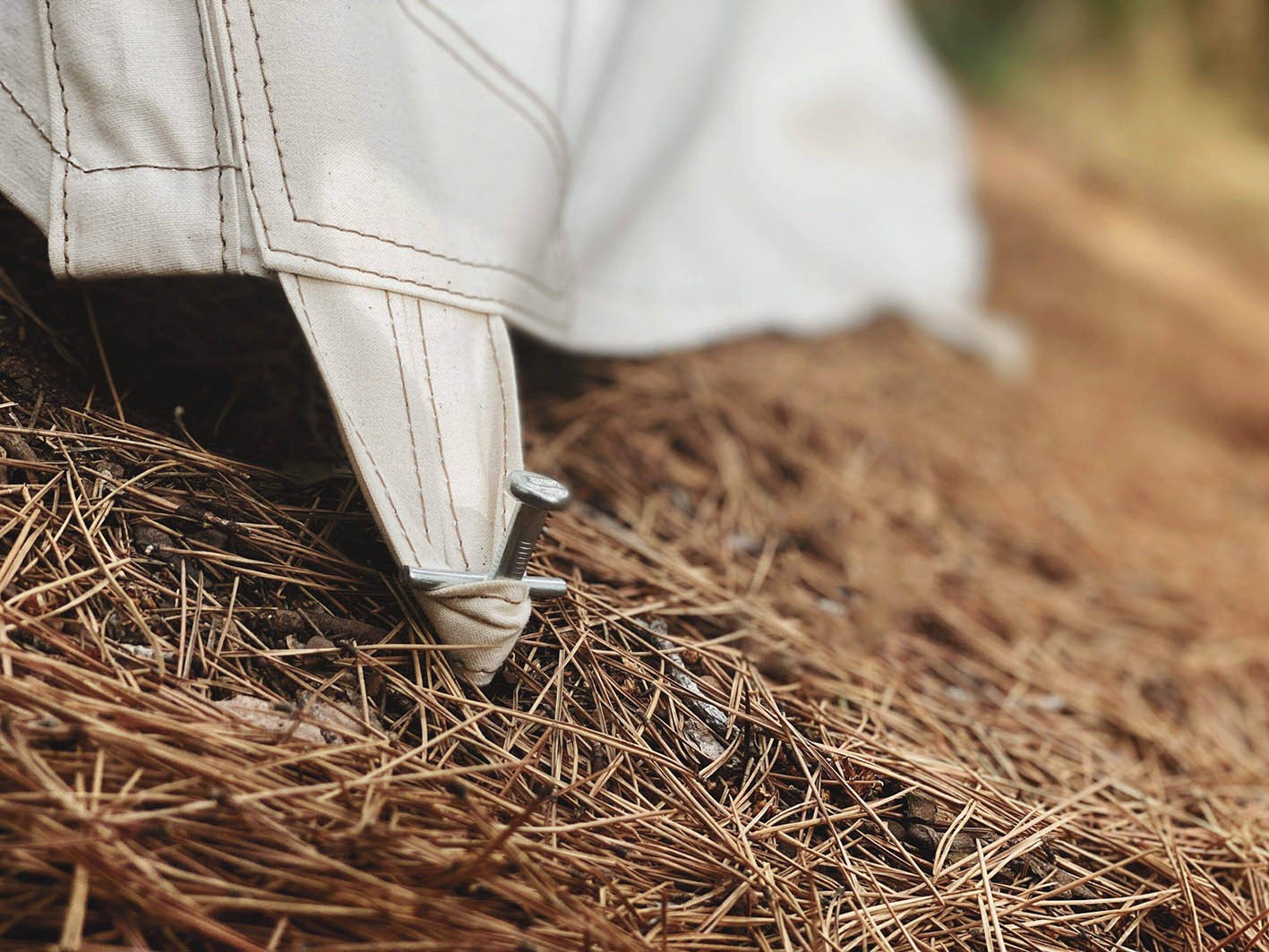 Μεταλλικά Πασαλάκια Σταυρός New Camp 6τμχ 23cm X 6,3mm | www.lightgear.gr
