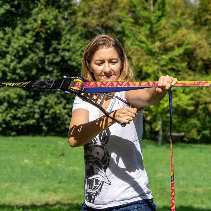 Ιμάντας Ισορροπίας Slackline Gibbon Banana Lama XL Treewear Σετ | www.lightgear.gr