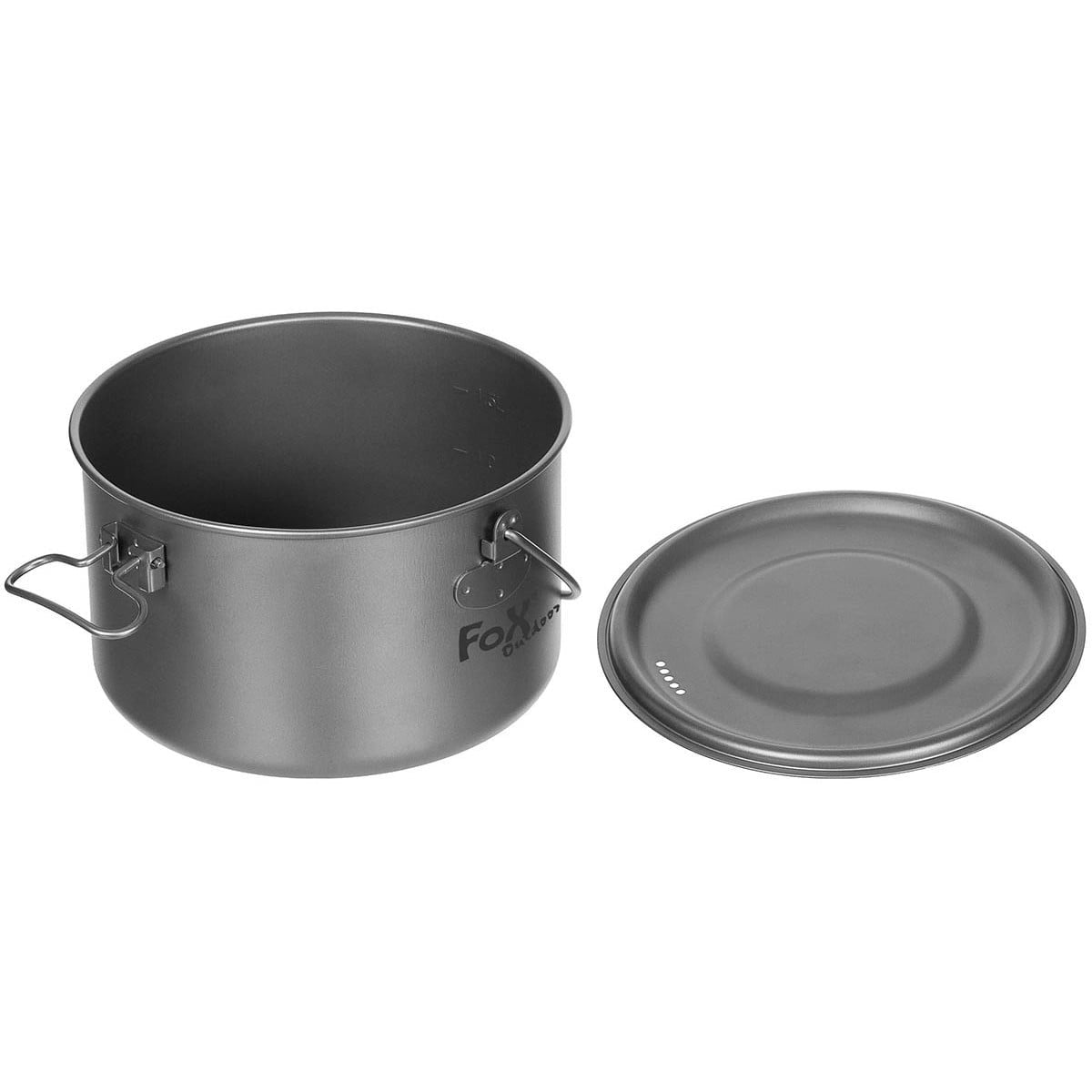 Κατσαρόλα Τιτανίου με καπάκι 1,95lt Fox Outdoor | www.lightgear.gr