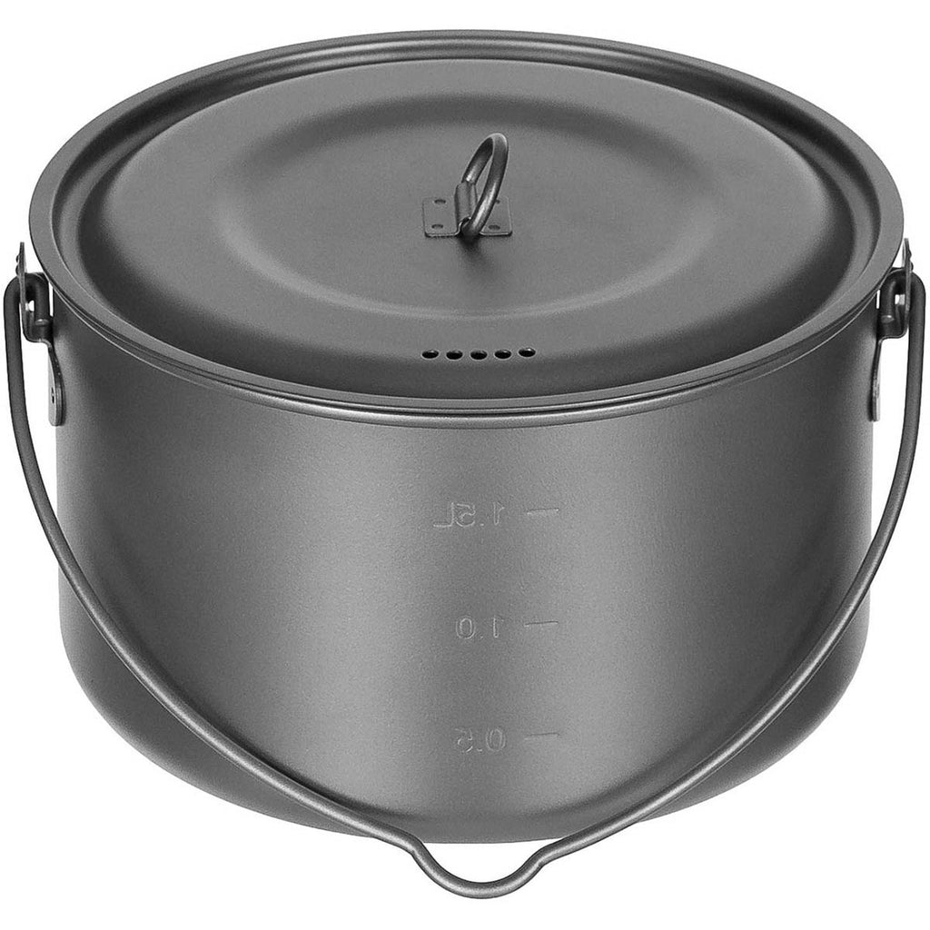 Κατσαρόλα Τιτανίου με καπάκι 1,95lt Fox Outdoor | www.lightgear.gr