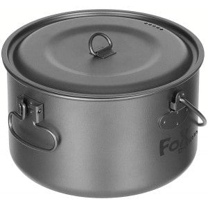 Κατσαρόλα Τιτανίου με καπάκι 1,95lt Fox Outdoor | www.lightgear.gr