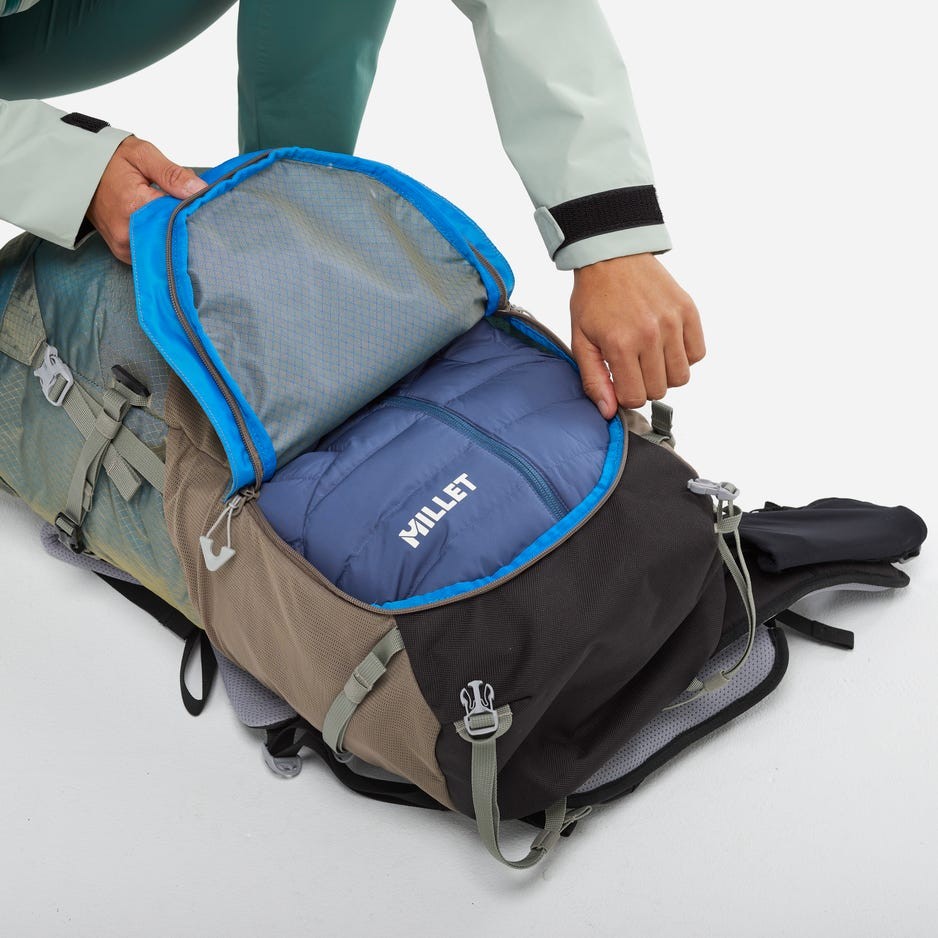 Ορειβατικό Γυναικείο Σακίδιο Millet Ubic 40 Γκρι | www.lightgear.gr