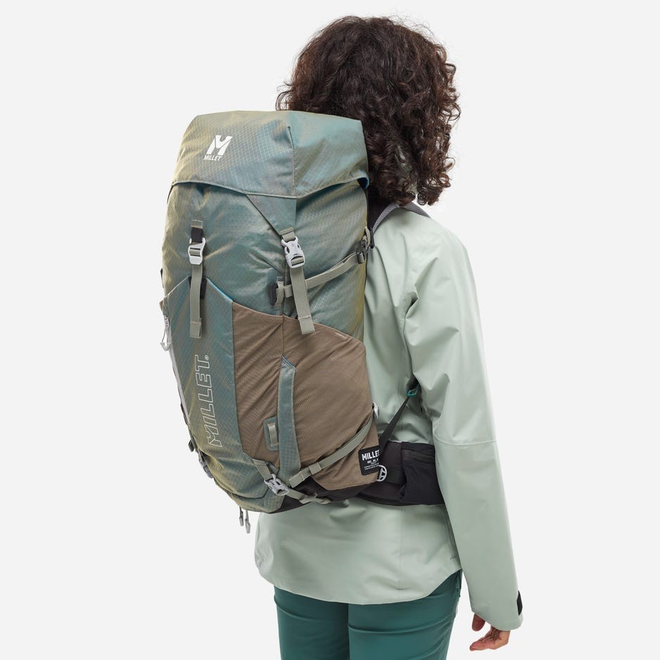 Ορειβατικό Γυναικείο Σακίδιο Millet Ubic 40 Γκρι | www.lightgear.gr