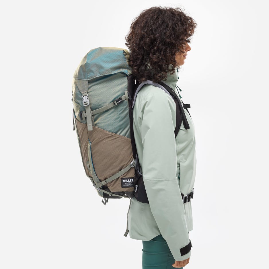 Ορειβατικό Γυναικείο Σακίδιο Millet Ubic 40 Γκρι | www.lightgear.gr