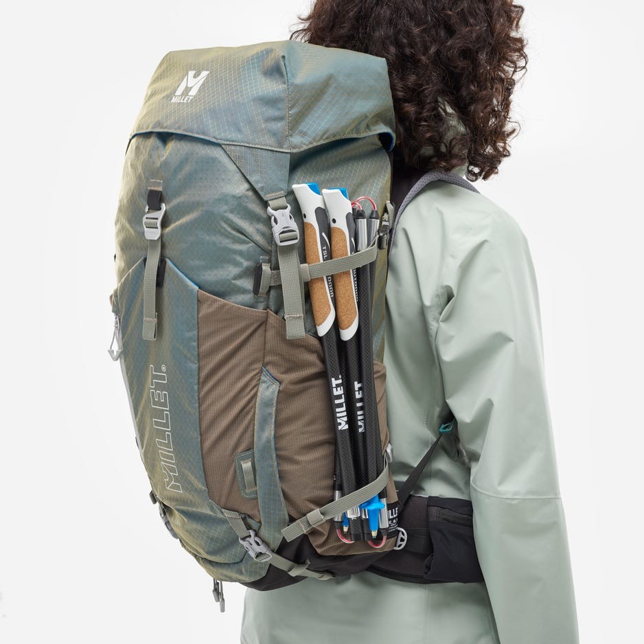 Ορειβατικό Γυναικείο Σακίδιο Millet Ubic 40 Γκρι | www.lightgear.gr