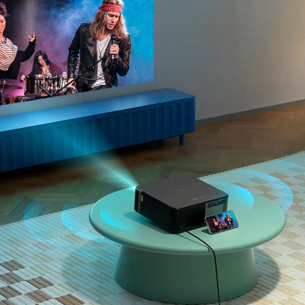 Yaber K2s LCD FullHD 1080p Multimedia Projector With JBL Speakers - Black | www.lightgear.gr