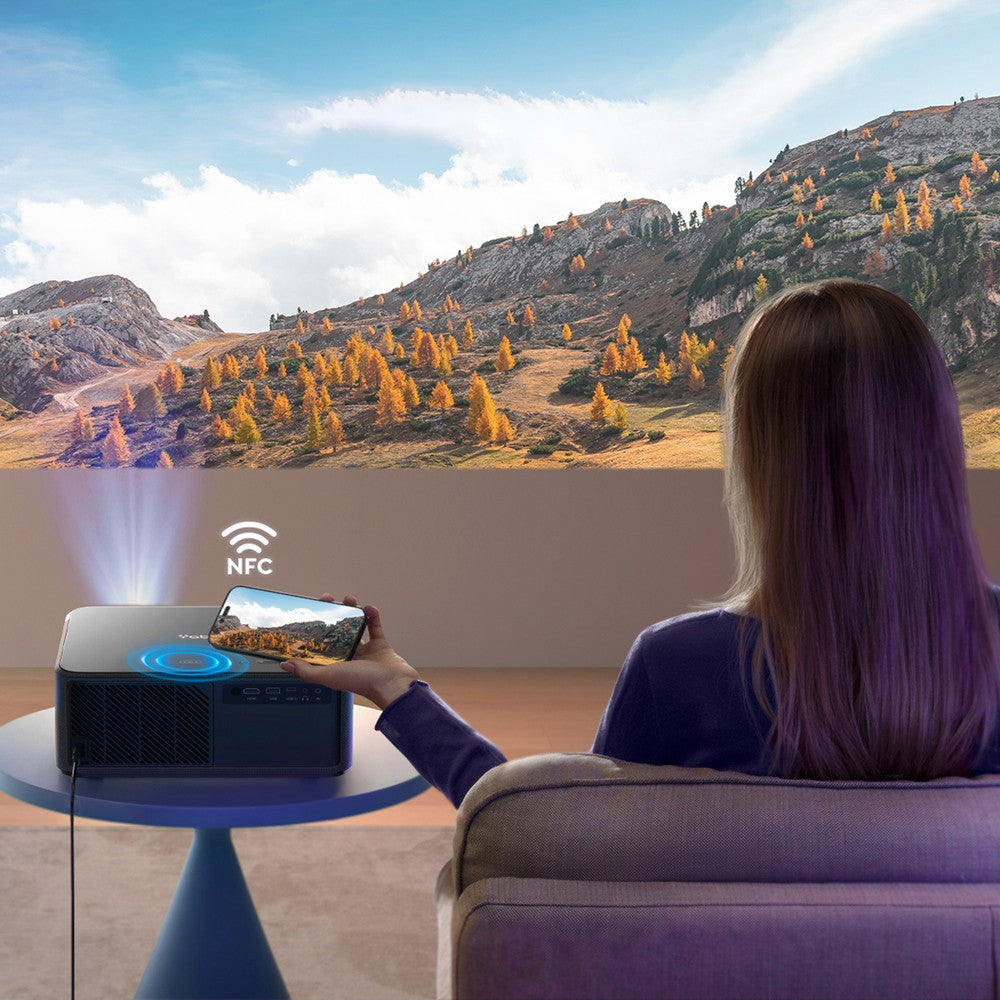 Yaber K2s LCD FullHD 1080p Multimedia Projector With JBL Speakers - Black | www.lightgear.gr