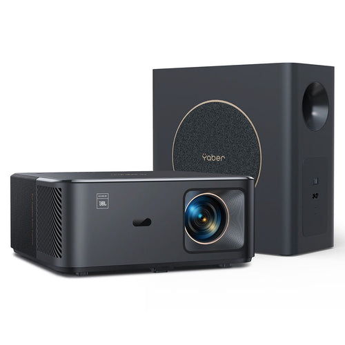 Yaber K2s Pro LCD FullHD 1080p Multimedia Projector With JBL Speakers And Subwoofer - Black | www.lightgear.gr