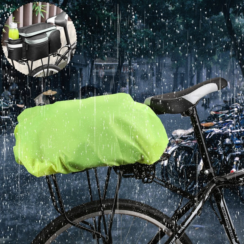Wozinsky Universal Waterproof Rain Cover για Bike Pannier Bag ή Backpack Πράσινο | www.lightgear.gr
