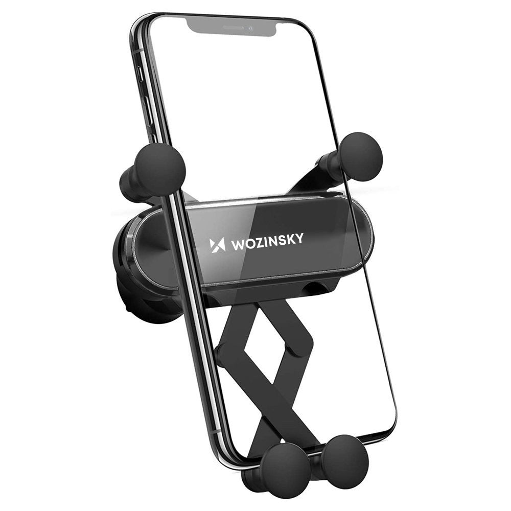 Wozinsky Gravity Car Phone Holder για Air Vent Μαύρο (WCH-05) | www.lightgear.gr