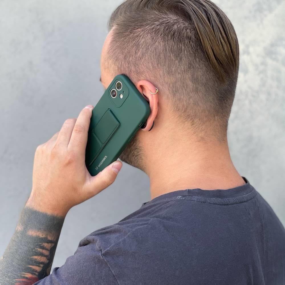 Kickstand Case Σιλικόνης με Stand Wozinsky για Samsung Galaxy A32 5G Ροζ | www.lightgear.gr