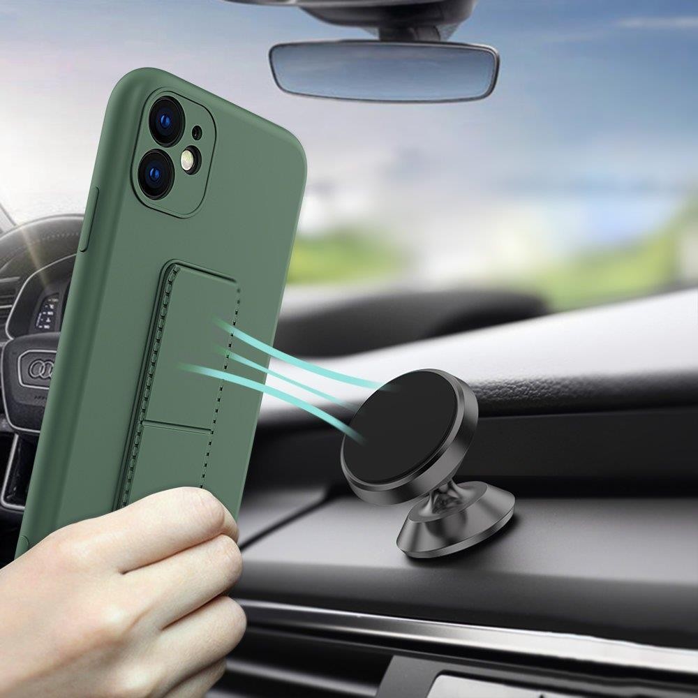 Kickstand Case Σιλικόνης Wozinsky με Kickstand για Xiaomi Redmi 10X 4G / Redmi Note 9 Κόκκινο | www.lightgear.gr