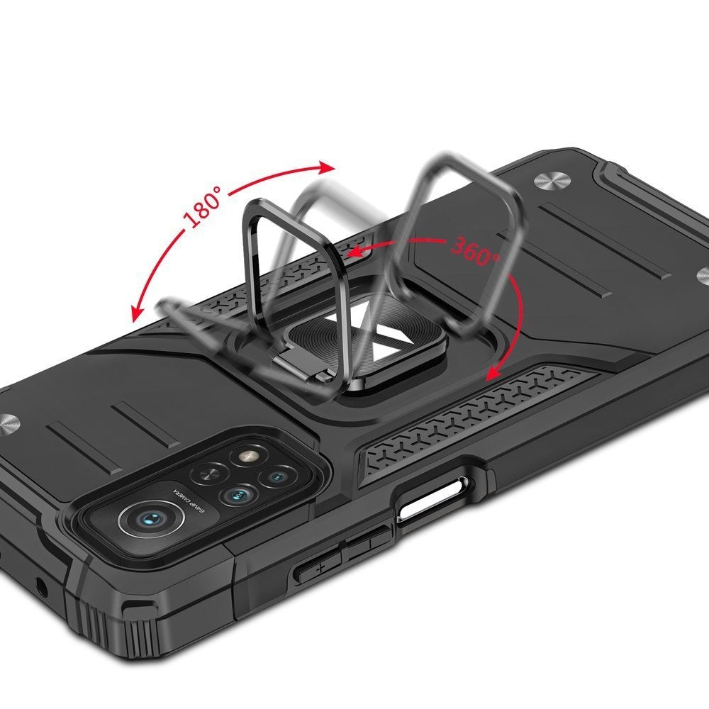 Ring Armor Case Kickstand Wozinsky Tough Rugged για Samsung Galaxy A72 4G Μπλε | www.lightgear.gr