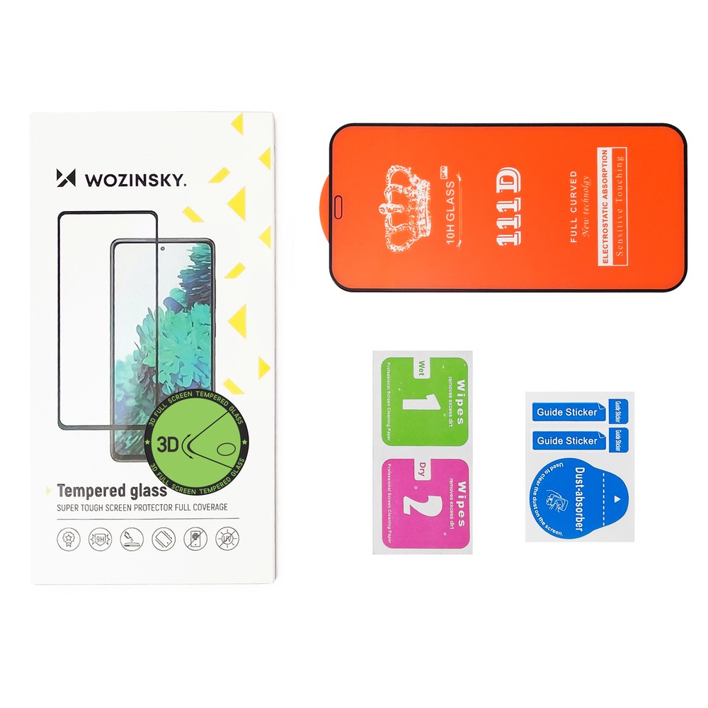 Super Durable Tempered Glass Full Screen Wozinsky με Frame Case Friendly για Nokia G20 Μαύρο | www.lightgear.gr
