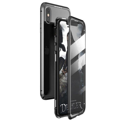 Full Magnetic Case Full Body με Built-in Glass Wozinsky για Samsung Galaxy A72 4G Μαύρο-Διάφανο | www.lightgear.gr
