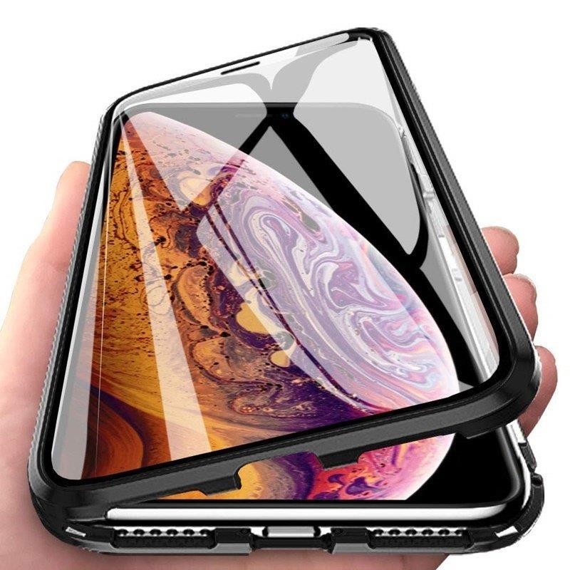 Full Magnetic Case Full Body με Built-in Glass Wozinsky για Samsung Galaxy A72 4G Μαύρο-Διάφανο | www.lightgear.gr