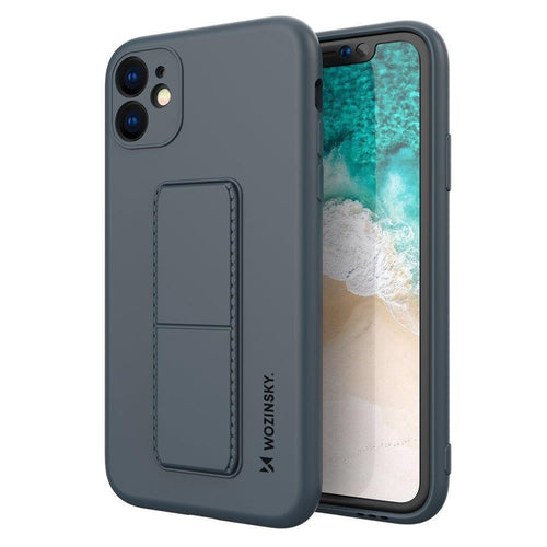 Kickstand Case Σιλικόνης με Stand Wozinsky για Samsung Galaxy A22 4G Μπλε | www.lightgear.gr
