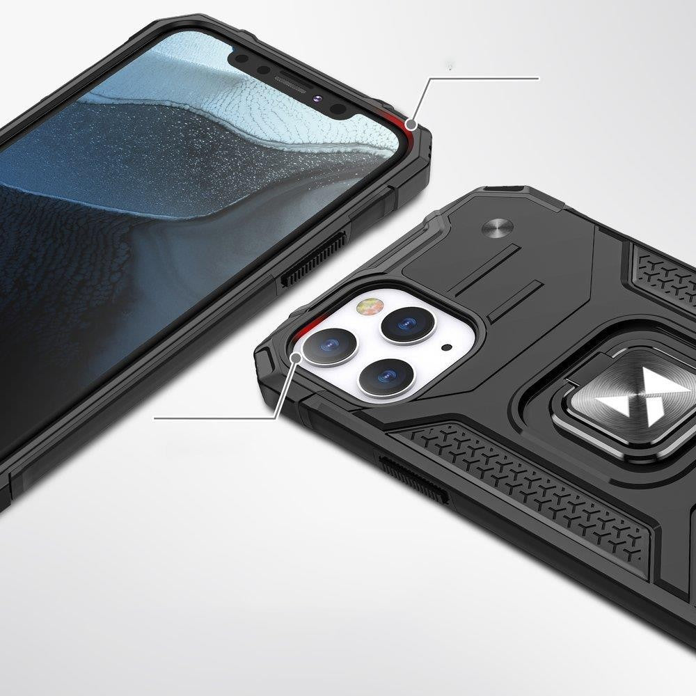 Ring Armor Case Kickstand Wozinsky Tough Rugged για iPhone 13 Rose Gold | www.lightgear.gr