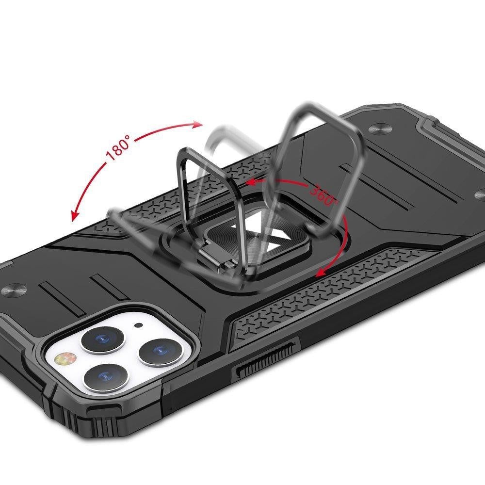 Ring Armor Case Kickstand Wozinsky Tough Rugged για iPhone 13 Rose Gold | www.lightgear.gr