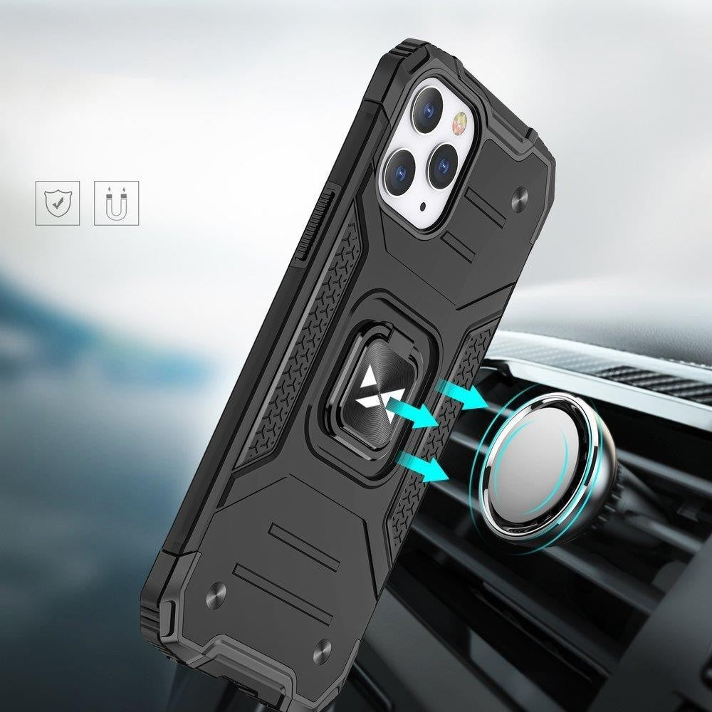 Ring Armor Case Kickstand Wozinsky Tough Rugged για iPhone 13 Rose Gold | www.lightgear.gr