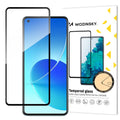 Super Tough Tempered Glass Full Screen Wozinsky με Frame Case Friendly για Oppo Reno6 4G Μαύρο | www.lightgear.gr