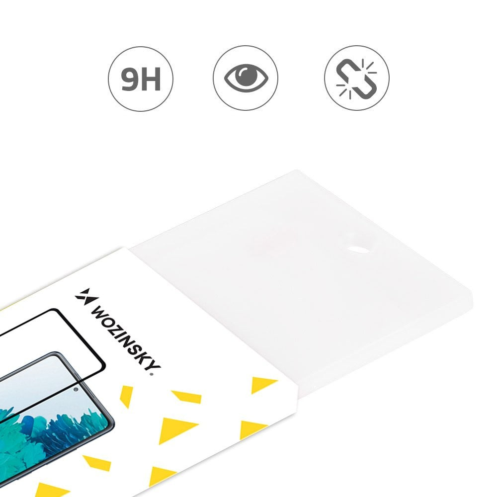 Super Tough Tempered Glass Full Screen Wozinsky με Frame Case Friendly για Oppo Reno6 4G Μαύρο | www.lightgear.gr