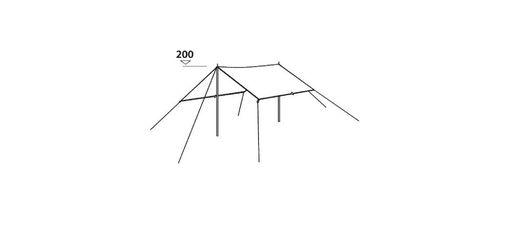 Τέντα Easy Camp Tarp 3x3m | www.lightgear.gr