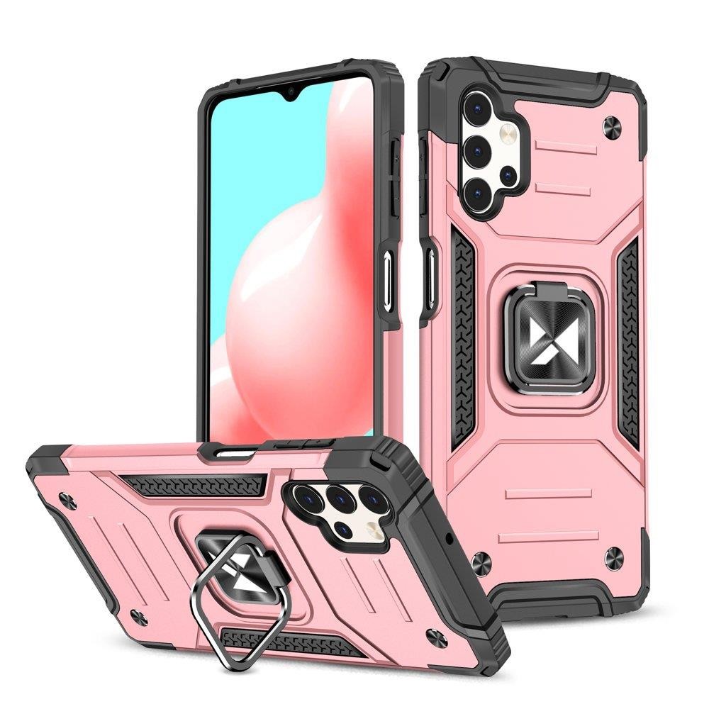 Ring Armor Hybrid Case Cover + Magnetic Mount Wozinsky για Samsung Galaxy A73 Χρυσό | www.lightgear.gr