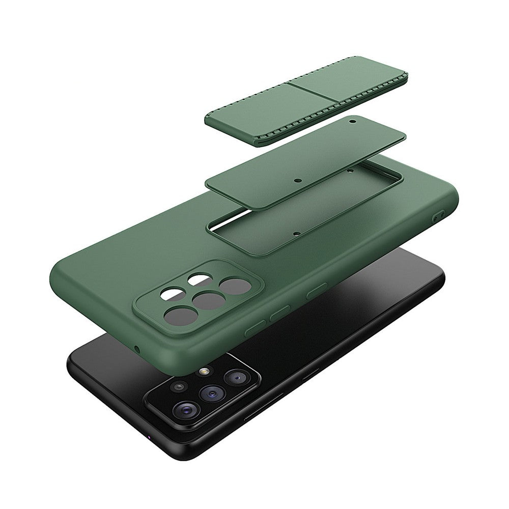 Kickstand Case Σιλικόνης με Stand Wozinsky για Xiaomi Redmi Note 11 Pro Κόκκινο | www.lightgear.gr