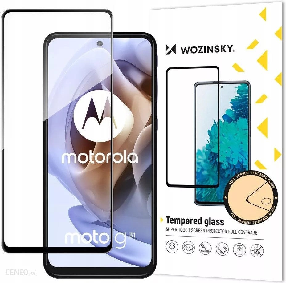 Tempered Glass Full Screen Wozinsky Full Glue με Μαύρο Frame για Moto G51 | www.lightgear.gr