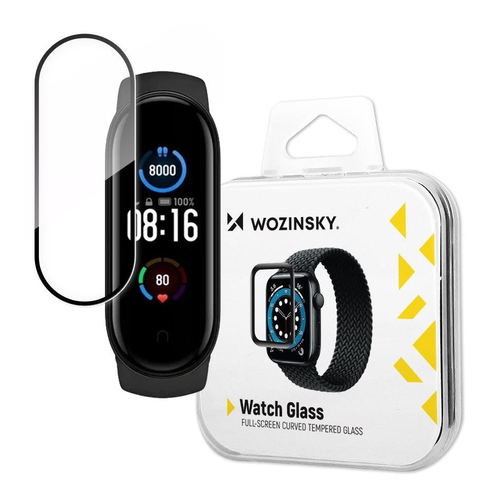 Hybrid Glass Wozinsky για Xiaomi Mi Band 5 Μαύρο | www.lightgear.gr