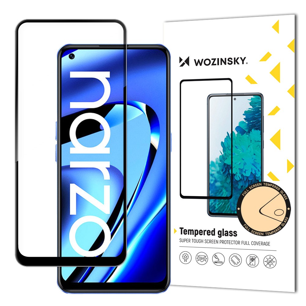 Tempered Glass Full Glue Wozinsky για Realme Narzo 50A | www.lightgear.gr
