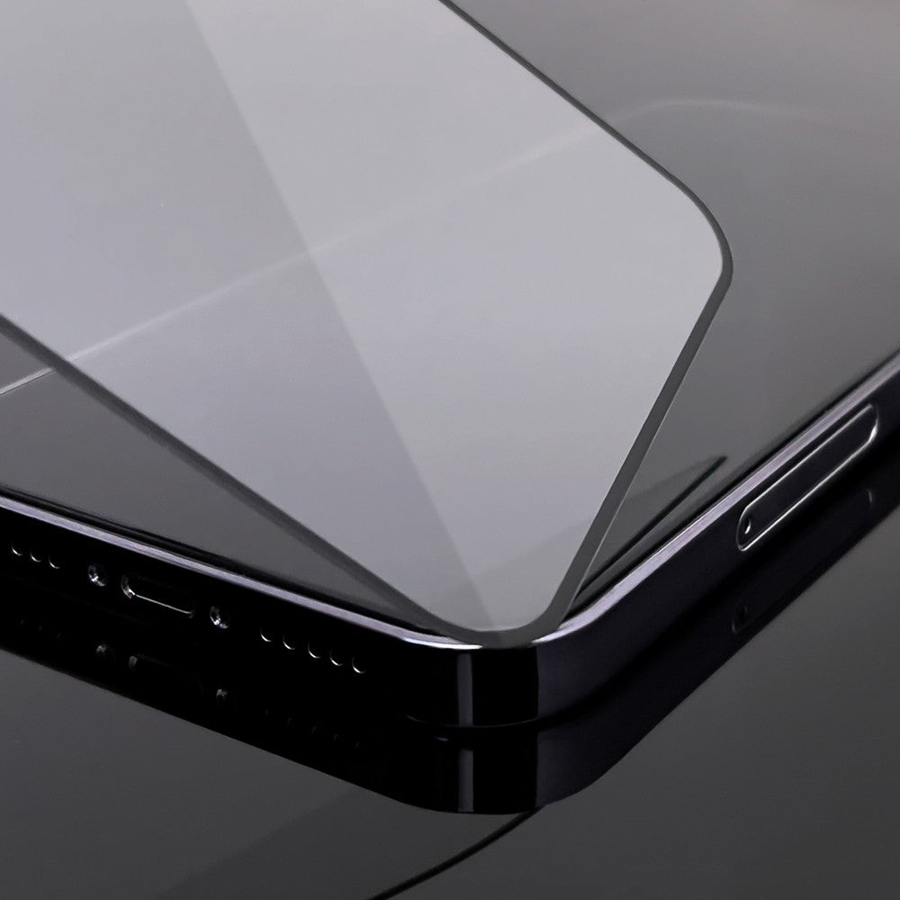 Super Durable Tempered Glass Full Screen Wozinsky με Frame Case Friendly για iPhone 14 Pro Μαύρο | www.lightgear.gr