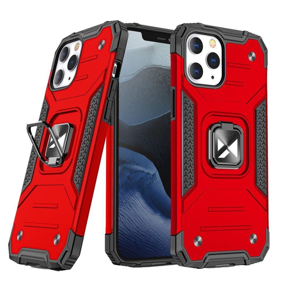 Ring Armor Case Wozinsky με Magnetic Holder για iPhone 14 Pro Max Κόκκινο | www.lightgear.gr