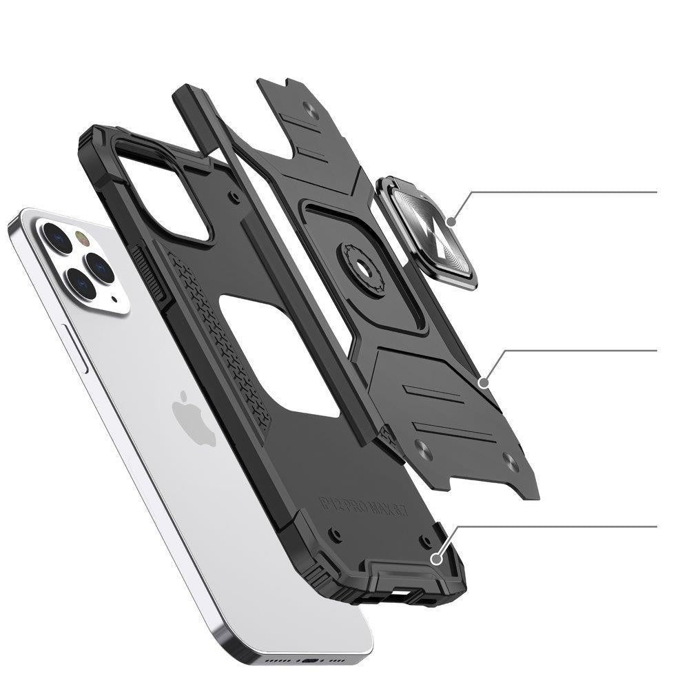 Ring Armor Case Wozinsky με Magnetic Holder για iPhone 14 Pro Max Κόκκινο | www.lightgear.gr
