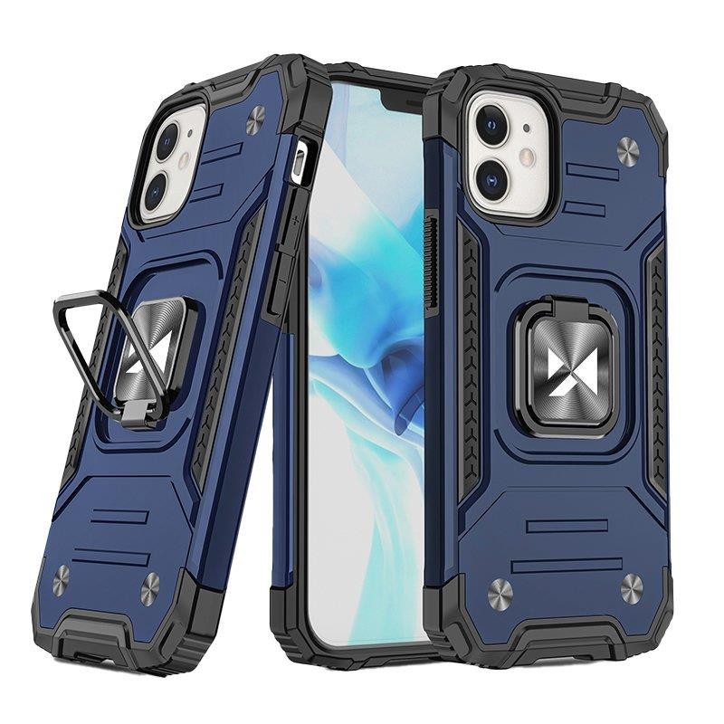 Ring Armor Case Wozinsky με Magnetic Holder για iPhone 14 Plus Μπλε | www.lightgear.gr