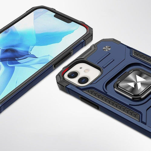 Ring Armor Case Wozinsky με Magnetic Holder για iPhone 14 Plus Μπλε | www.lightgear.gr