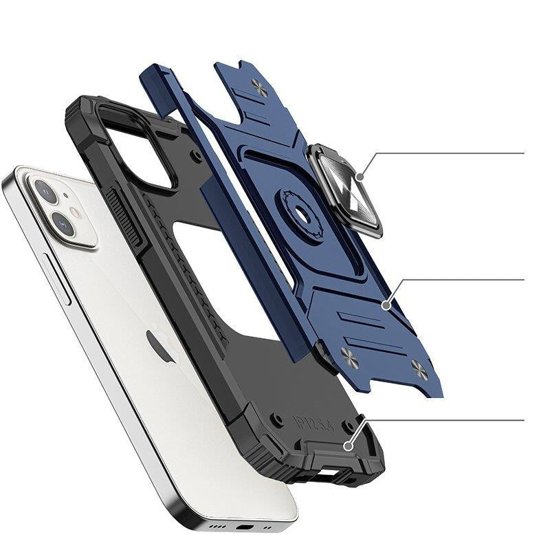 Ring Armor Case Wozinsky με Magnetic Holder για iPhone 14 Plus Μπλε | www.lightgear.gr