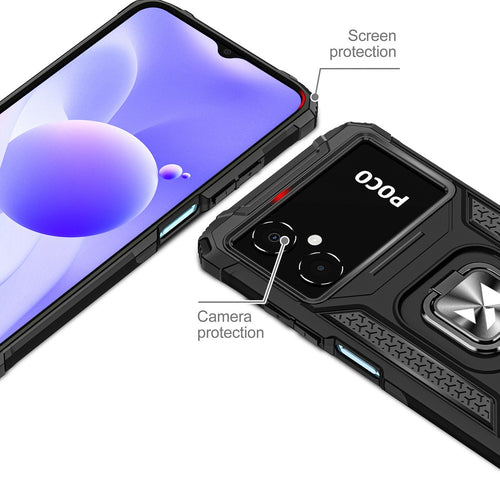 Ring Armor Θήκη Wozinsky με Magnetic Holder για Samsung Galaxy A03 Μαύρο | www.lightgear.gr