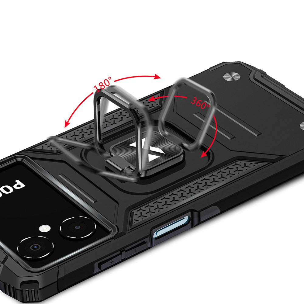Ring Armor Θήκη Wozinsky με Magnetic Holder για Samsung Galaxy A03 Μαύρο | www.lightgear.gr