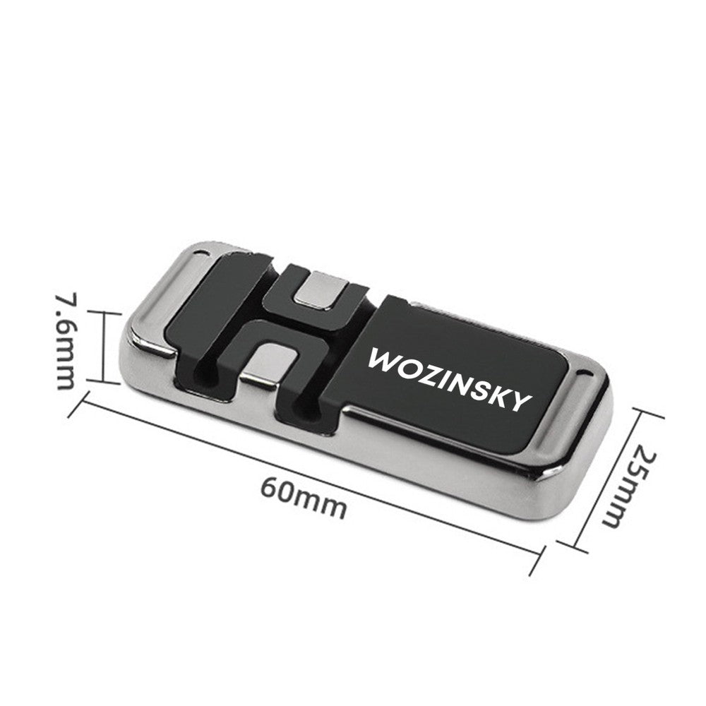 Magnetic Phone Holder με Cable Organizer Wozinsky (WMCDO-B1) | www.lightgear.gr