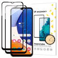Tempered Glass Full Screen 9H με Frame Wozinsky για Samsung Galaxy A14 5G / A14 Μαύρο 2τεμ | www.lightgear.gr