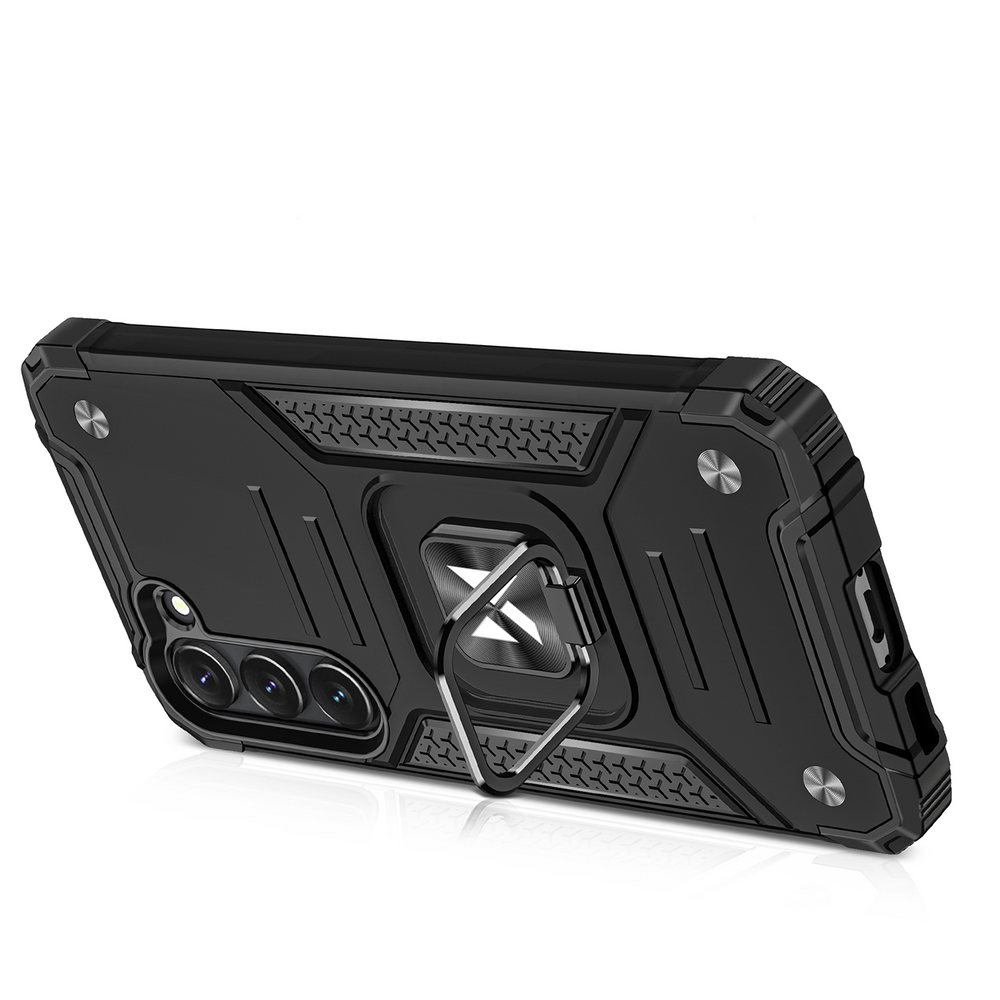 Ring Armor Θήκη Wozinsky με Magnetic Holder για Samsung Galaxy S23+ Μαύρο | www.lightgear.gr